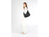 CafèNoir Black Soft Bag with Lettering and Shoulder Strap